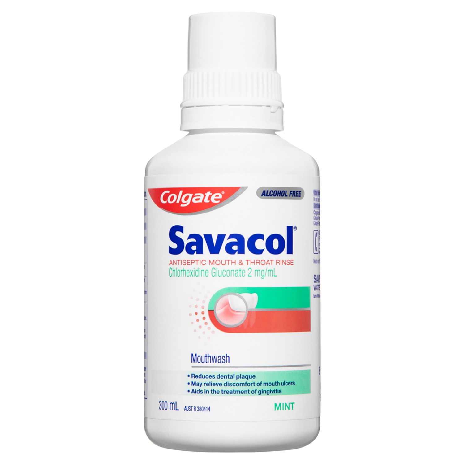 Colgate® Savacol® Antiseptic Mouth and Throat Rinse Mouthwash