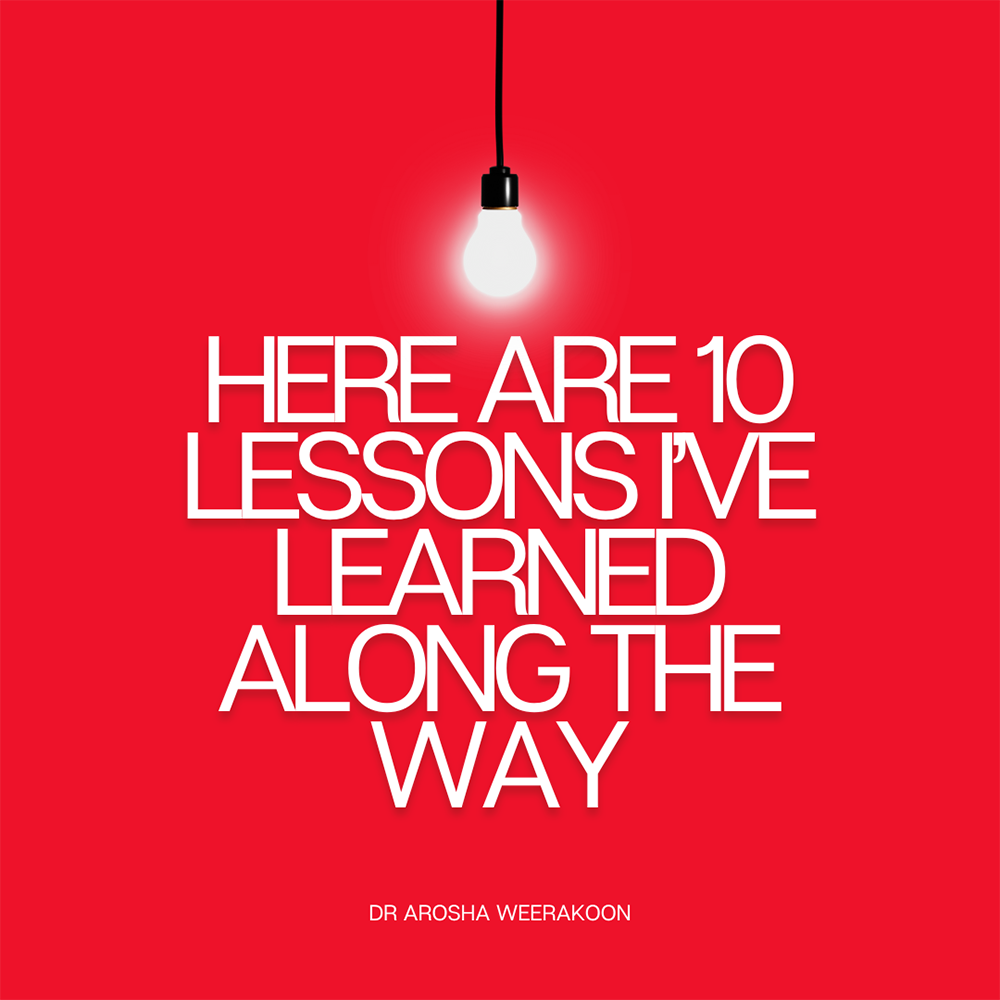 Here are 10 lessons