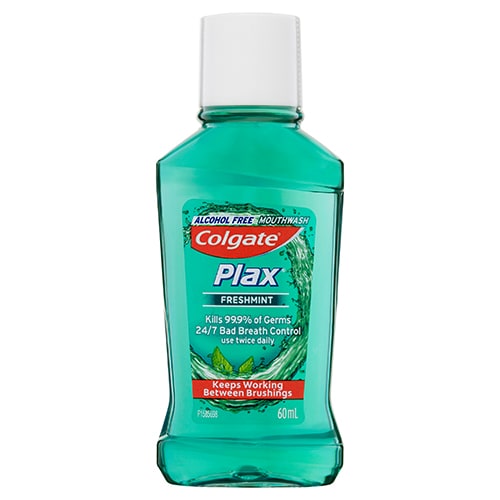 Colgate Plax Alcohol Free Mouthwash Freshmint 60ml
