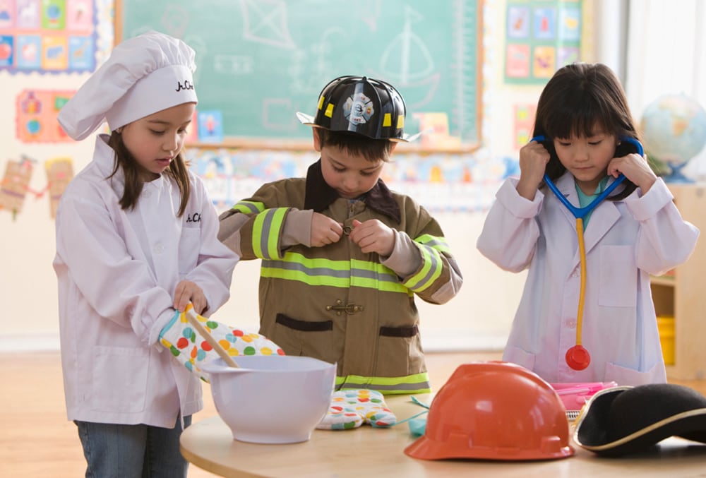 Kids dress like they dream profession