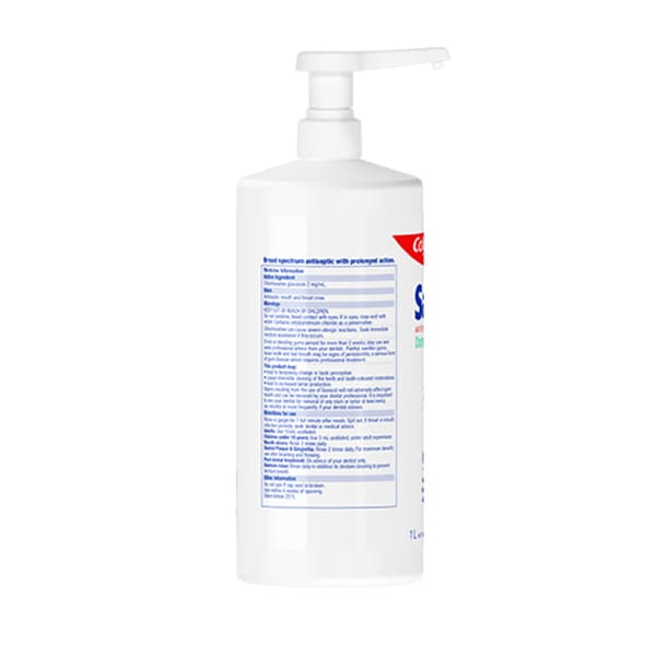 Colgate savacol antiseptic mouth throast rinse 1L back