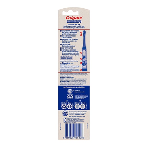 Colgate Kids Minecraft Toothbrush back